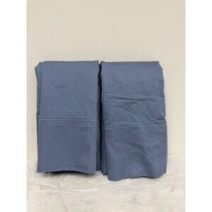 Hotel Collection 525 Thread Count Cotton (2) King Pillowcases Blue
